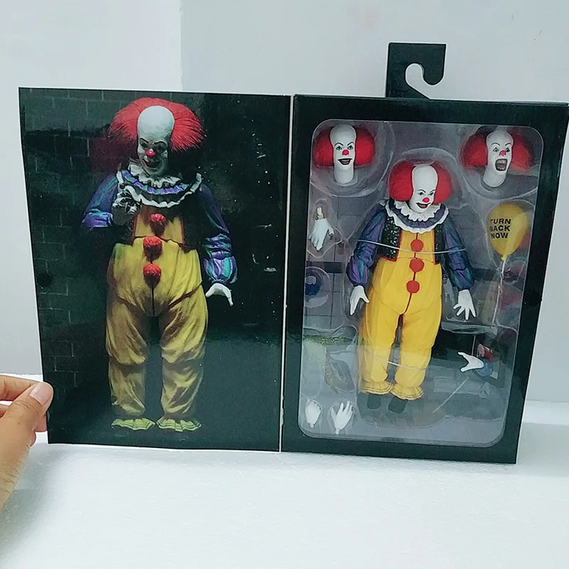 NECA 1990 фильм это Pennywise Джокер клоун старое издание фигурка модель игрушки куклы для подарка