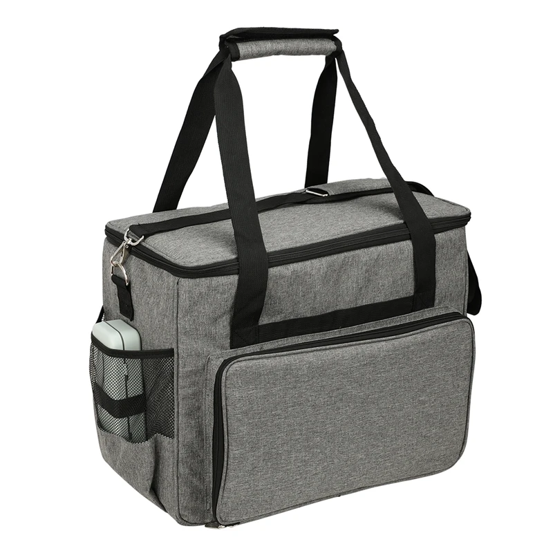 

ABZC-Large Capacity Sewing Machine Storage Bags Tote Multi-Functional Portable Travel Home Organizer Sewing Machine Accessories
