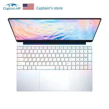

US Captain Ultrathin Laptop 15.6 Inch Intel Core i7 4500U DDR3 8GB RAM 1TB SSD, Windows 10, Notebook for Bussines, Study, Gaming