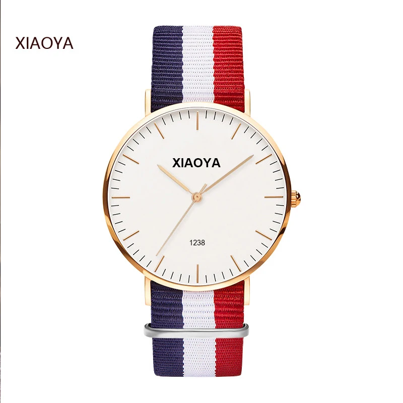 XIAOYA luxury brand COUPLE quartz watch fashion rose gold silver man dw watch style men dress watch 41mm/34mm relogio feminino