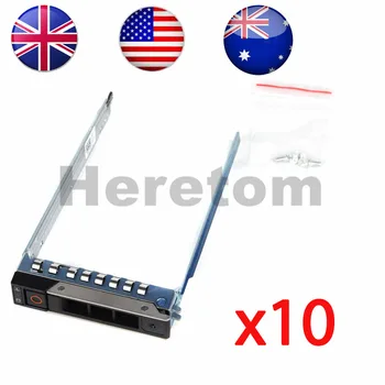 

10Pcs 2.5" Hard Drive TRAY CADDY For DELL Gen14 R340 R440 R540 R640 R940 R740 R740xd DXD9H RD640 HDD Caddy Bracket