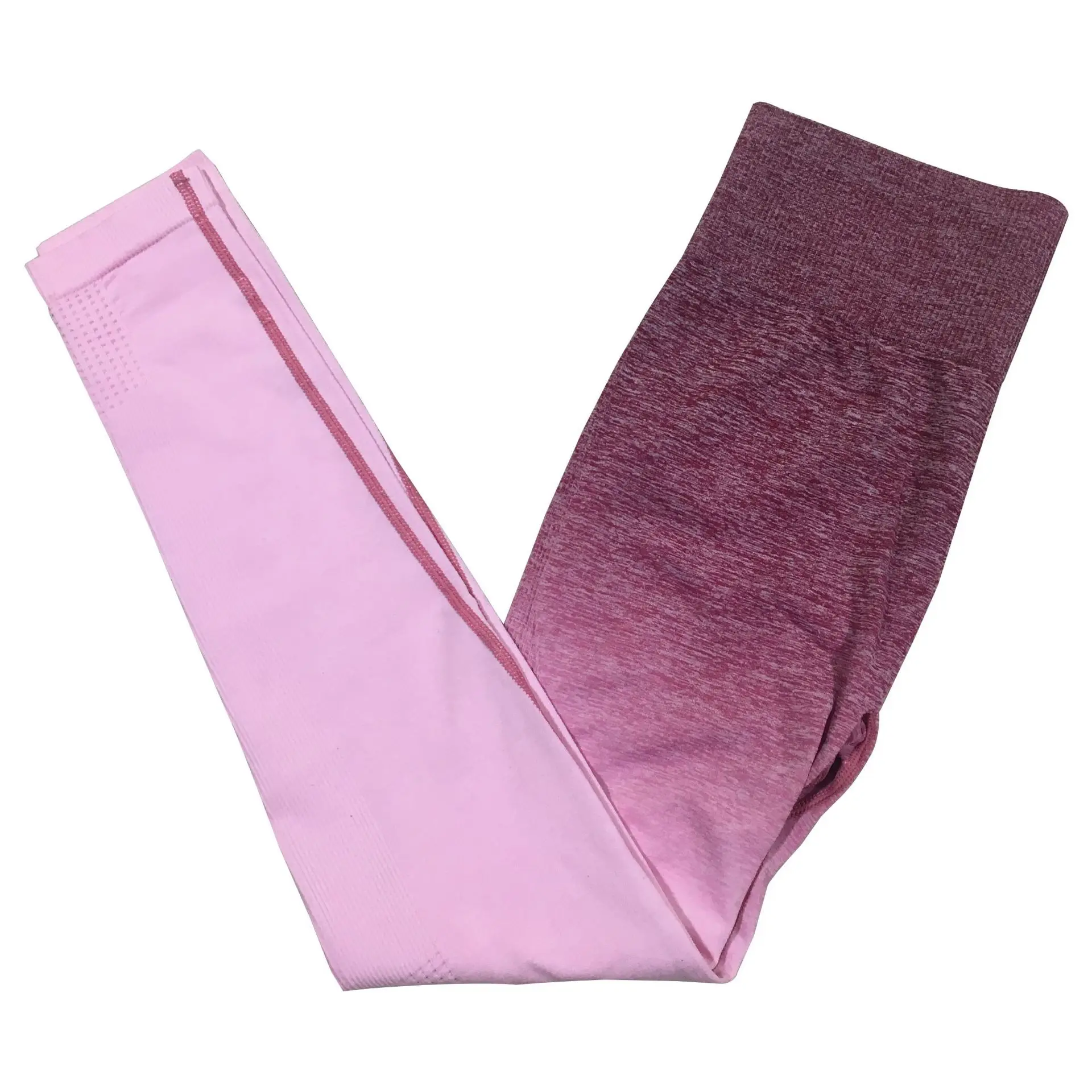 Ombre High Waist Yoga Pants Seamless Push Up Booty Leggings Gym Women Stretchy Tummy Control Running Sport Fitness | Спорт и