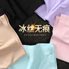 Underwear women ice silk  non-trace breathable high waist sexy Briefs triangle female Comfort Intimates dropshipping K810 ► Photo 2/6