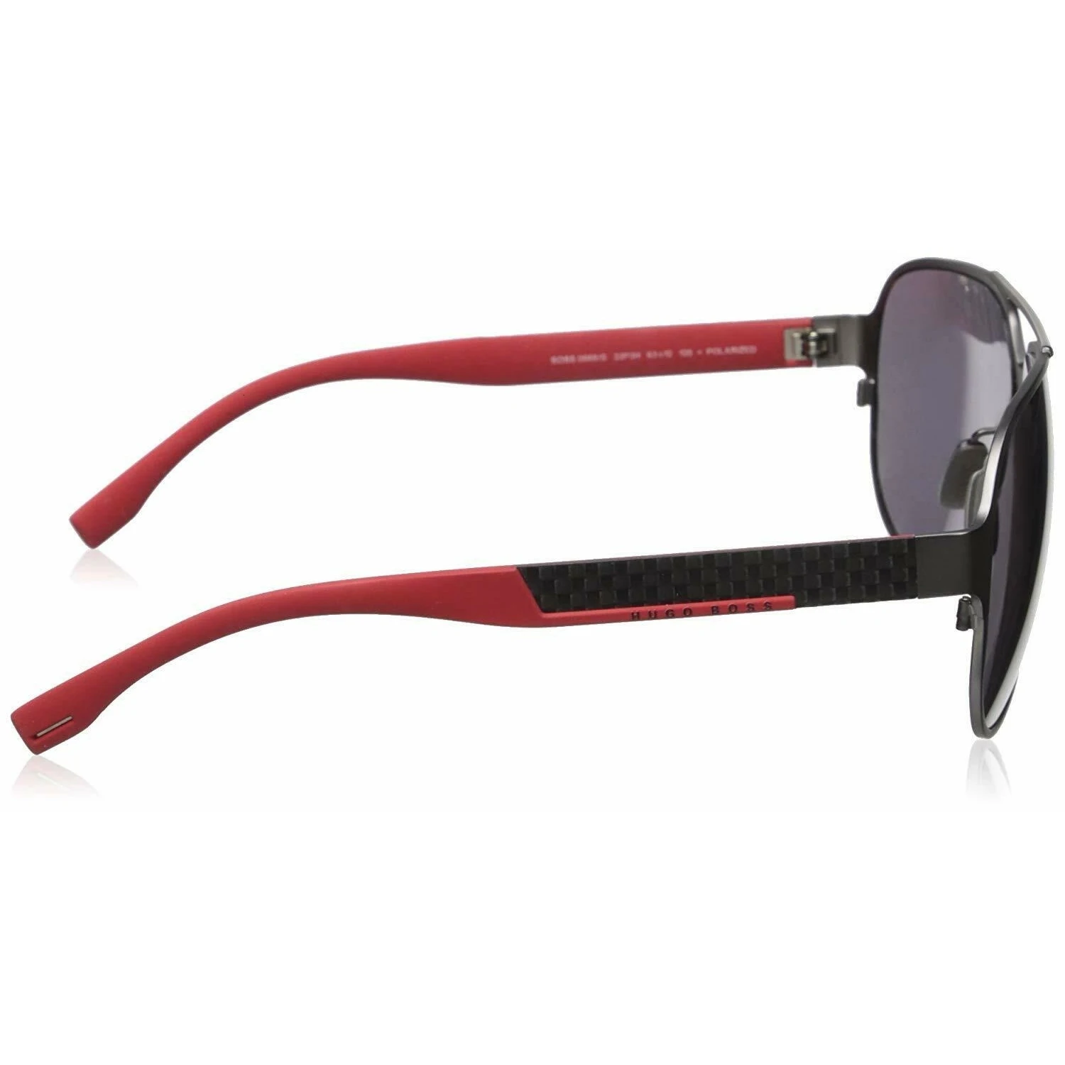 Gafa de sol HUGO BOSS 0669/S 32P 3H RUTENIO/FIBRA DE CARBONO ROJO POLARIZAD0
