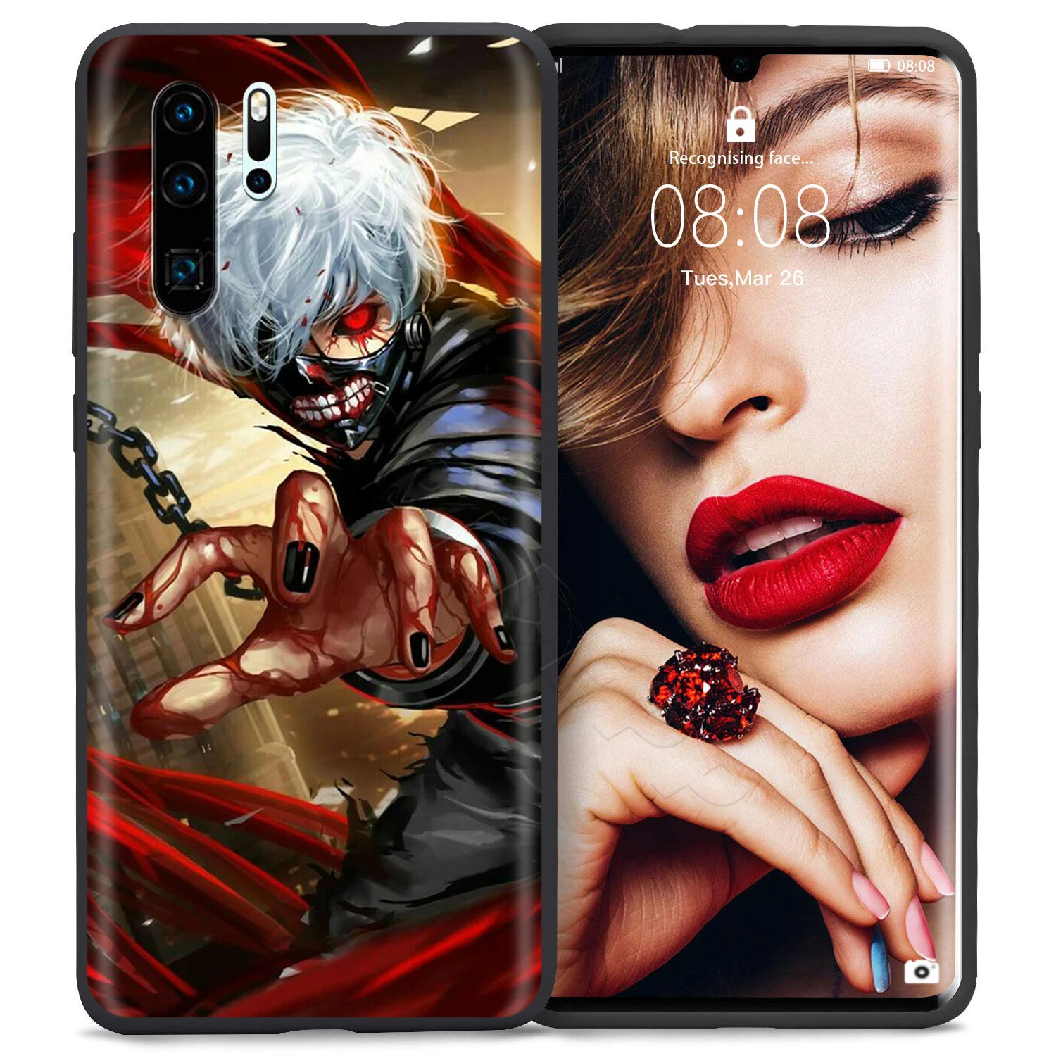 Webbedepp анимэ Tokyo Ghoul, чехол для Huawei Mate 10 20 30 Nova 2i 2 3 3i 4 5i Y5 Y6 Y7 Y9 Pro Lite Prime