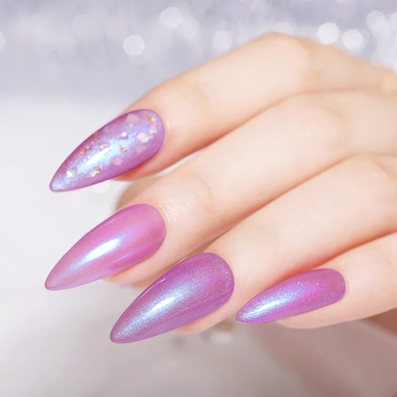 BORN PRETTY 1 г блёстки для ногтей искусство Блеск порошок Шелли Блестящий пигмент порошок пыль дизайн ногтей DIY красота дизайн