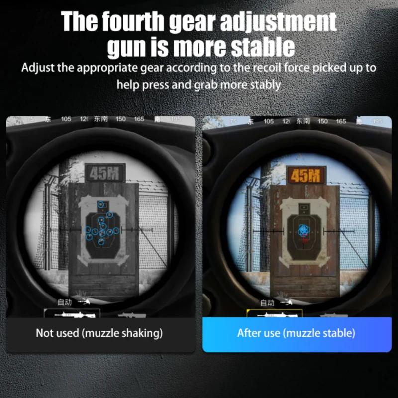 New Game Controller For Mobile Phone Auto High Frequency Click Button Gaming Joysticks Phones Trigger Gamepad For Pubg