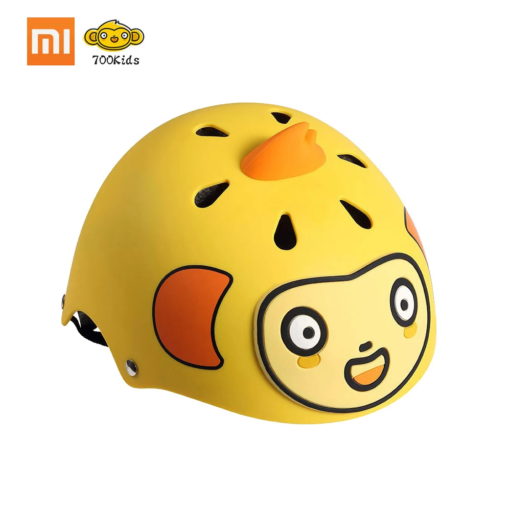 Monkey Helmet Xiaomi милый детский спортивный шлем Защитное снаряжение Регулируемая дышащая защита мультяшный велосипед Скутер скейт лыжный - Цвет: Monkey Helmet