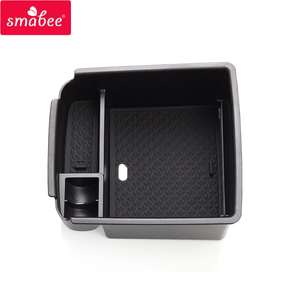 Smabee Car Armrest Storage Box for Seat Tarraco 2019 - 2020 for Tiguan 2016 - 2020 Central Console Organizer Stowing Tidying