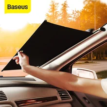 Baseus Car Sunshade Retractable Windshield Car Window Shade Car Front Sun Block Auto Rear Window Foldable Curtain Sunshade