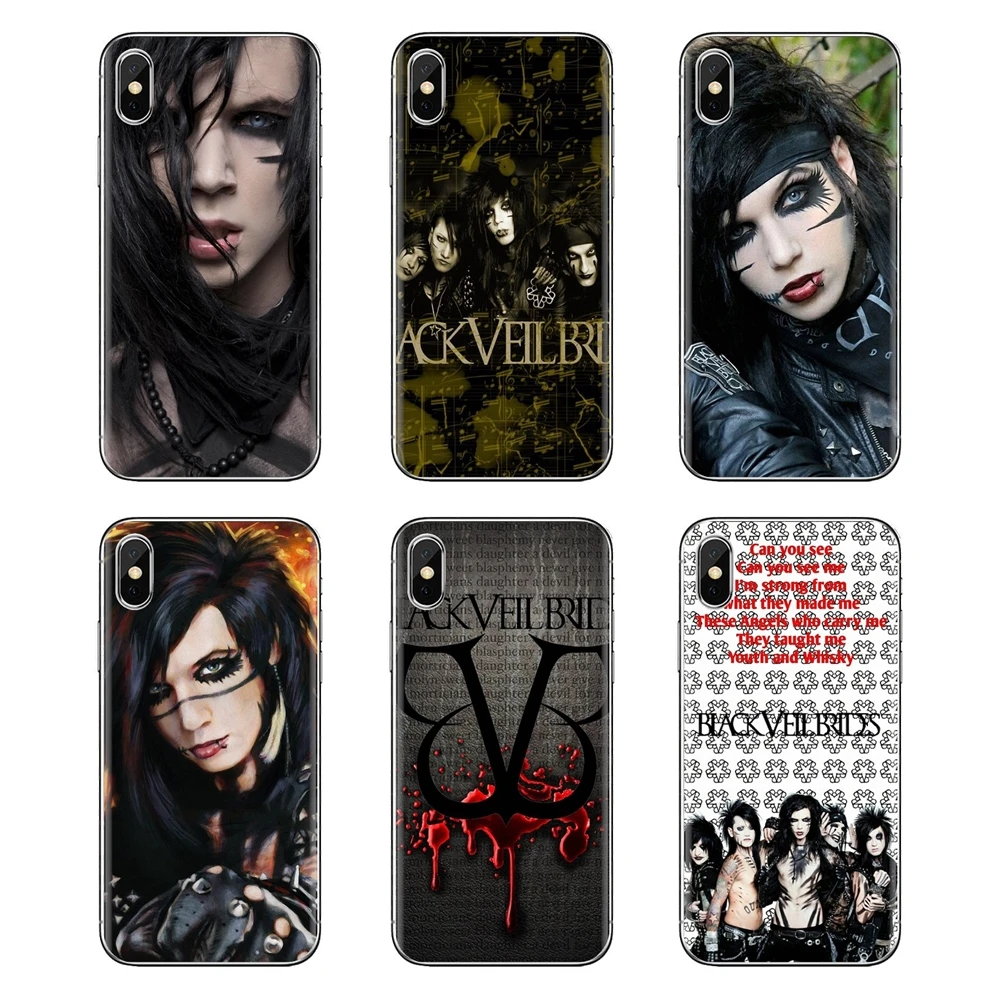 For Xiaomi Mi6 Mi 6 A1 Max Mix 2 5X 6X Redmi Note 5 5A 4X 4A A4 4 3 Plus Pro black veil brides Soft Transparent Cases Covers |