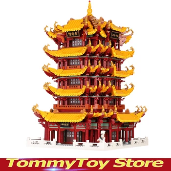 

XingBao 01024 679pcs in Blocks zhong hua jian zhu Series huanghelou Set Education Building Blocks Bricks Toys Model Gift