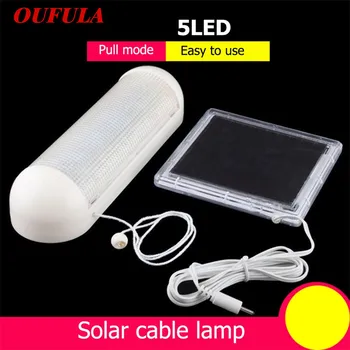 

DLMH Solar Outdoor Lights Split-Type Cable Lights Tent Lights Camping Lights Emergency Lights