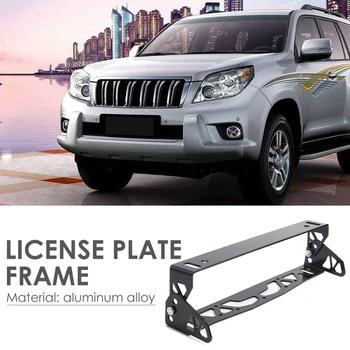 

Universal Adjustable Tilt Aluminum License Number Plate Classic Colors Simple Enduring Mount Holder Bracket Kit