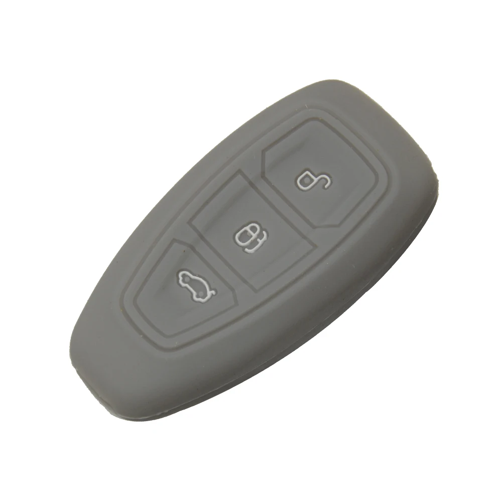 KeyforkessChiave Del Silicone Per Ford Caso Astuto Della Copertura Della Cassa Chiave A Distanza Per Ford Fiesta Messa A Fuoco Mondeo Ecosport Kuga MK2-Mk4 ranger 2 3 ST - Hcbed3cab16744d0db7c82f2aaf812fb7Z
