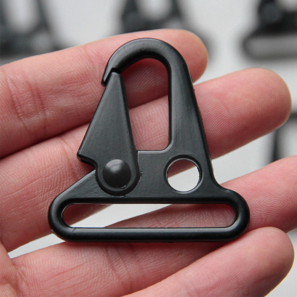 

Outdoor High Load Bearing Portable Multi-Purpose Rock Climbing Spring Clip Snap Hook Quick Release Sling Lightweight Camping