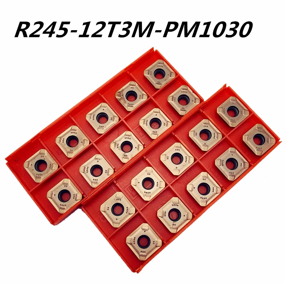 

Carbide insert R245 12T3M PM1025/1030 high quality internal metal turning CNC machine tools cutting tool tungsten carbide blade
