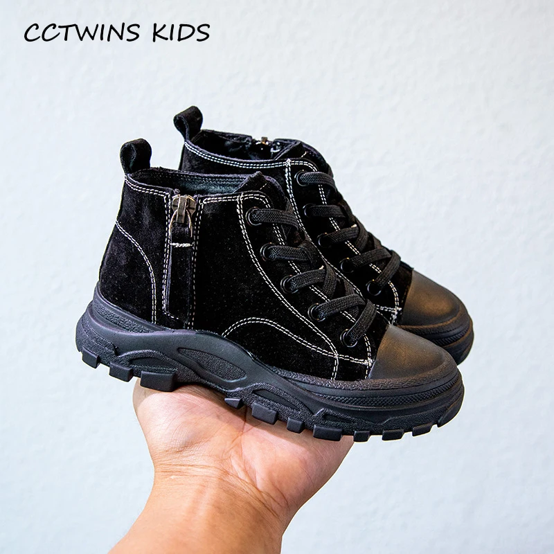 CCTWINS/детская обувь; коллекция года; сезон осень; модные рыцарские Ботинки martin для девочек; повседневная детская обувь в стиле ретро для мальчиков; ботинки в британском стиле; MB107