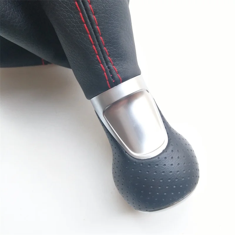 Аксессуары для стайлинга автомобилей MT ручка переключения передач Gaiter Boot Cover Рычажная ручка для Audi A4 S4 B8 8K A5 8T Q5 8R Sline 2007