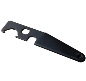 

Tactical Armorer Wrench For Extension Tube AR15 Castle Nut A1/A2 Muzzle Brake in Steel Gun Accessory for Hunting