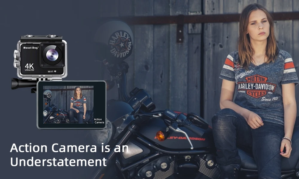 Монтажная экшн-камера HD с Wifi спортивная водонепроницаемая камера s видео Запись 30 FPS подводная камера с 32G SD картой