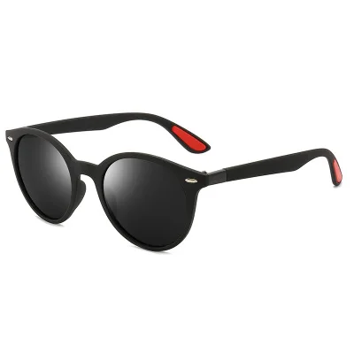 Fashion Trend Polarized Sunglasses Classic Retro Men and Women with The Same Sunglasses Outdoor Anti-UV Fishing Glasses - Цвет: As shown