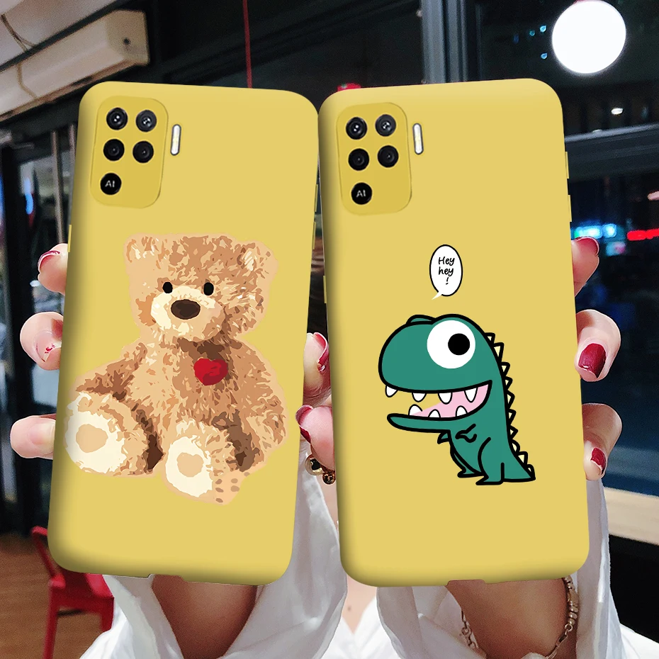 Charming Hand-Painted Soft Silicone Phone Case - Colorful Design