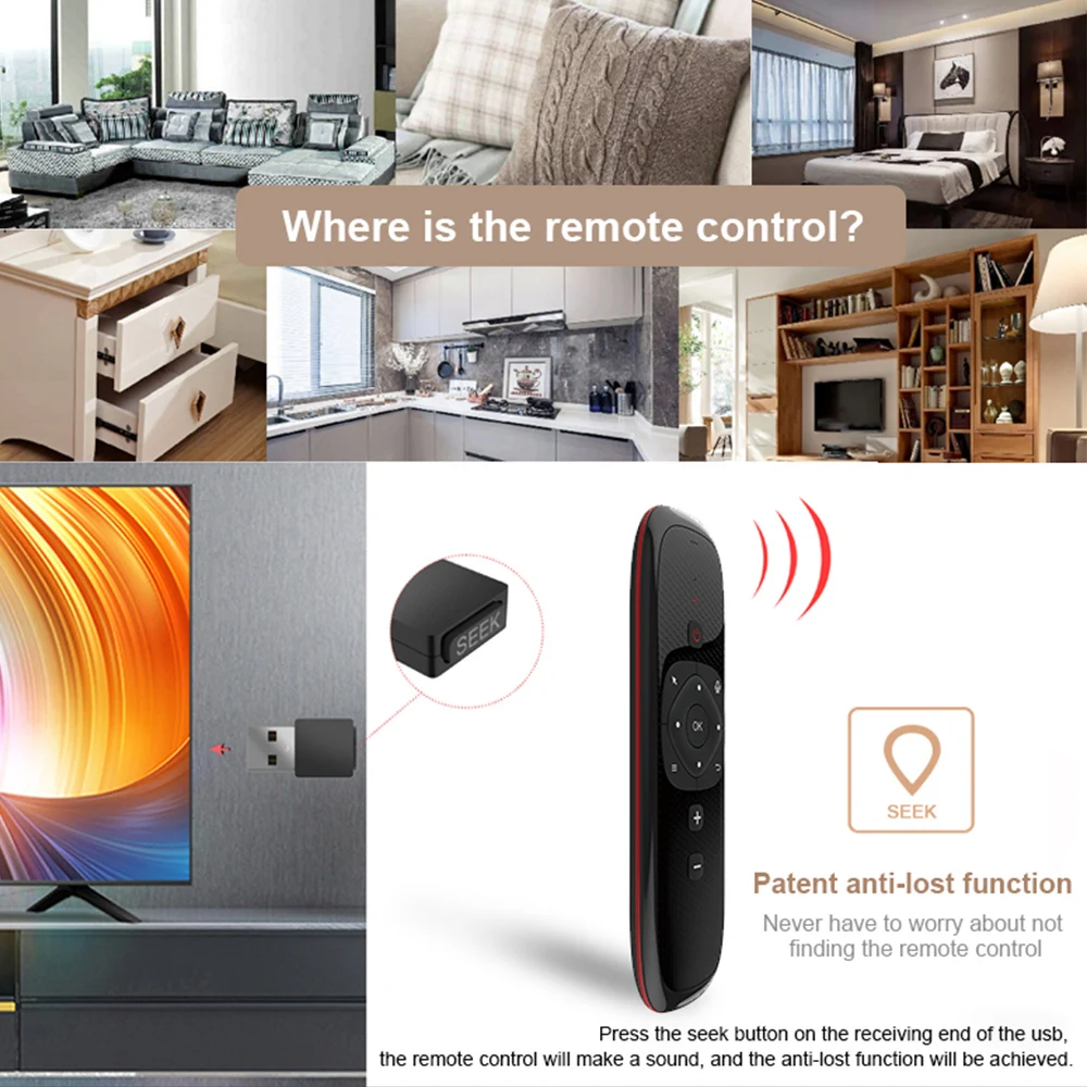 Wechip W2 2,4G Air mouse с сенсорной панелью Беспроводная клавиатура мышь инфракрасный пульт дистанционного управления поддерживает голосовой вход для ТВ-бокса проектора