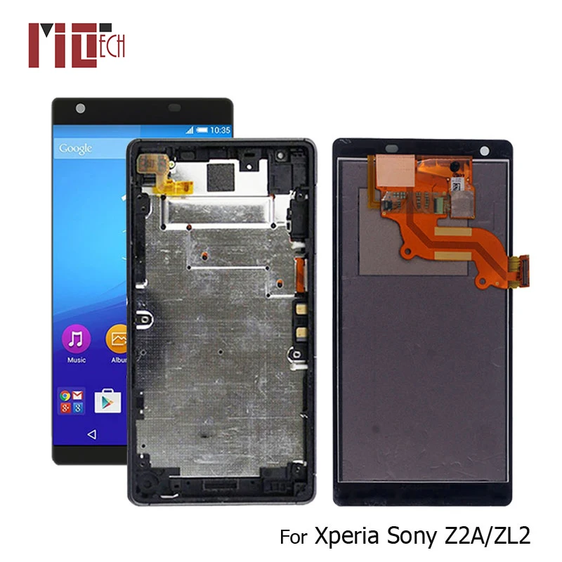 

LCD Display For Sony Xperia Z2a D6563 ZL2 IPS Touch Screen Digitizer Assembly Replacement Parts Black No/with Frame
