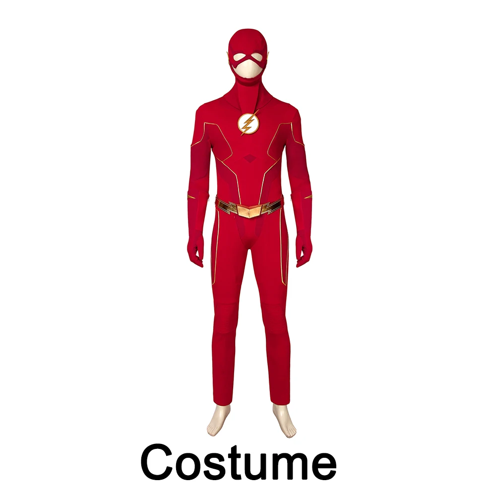 Флэш сезон 6 костюм для косплея Барри Аллена для взрослых - Цвет: Costume