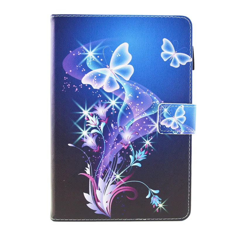 Dream Butterfly Чехол для iPad Mini, чехол с мультяшным единорогом, пляжный, PU, флип, кожаный чехол, чехол для iPad Mini5 Mini 4 3 2 1, чехол s Funda - Цвет: Dream Butterfly