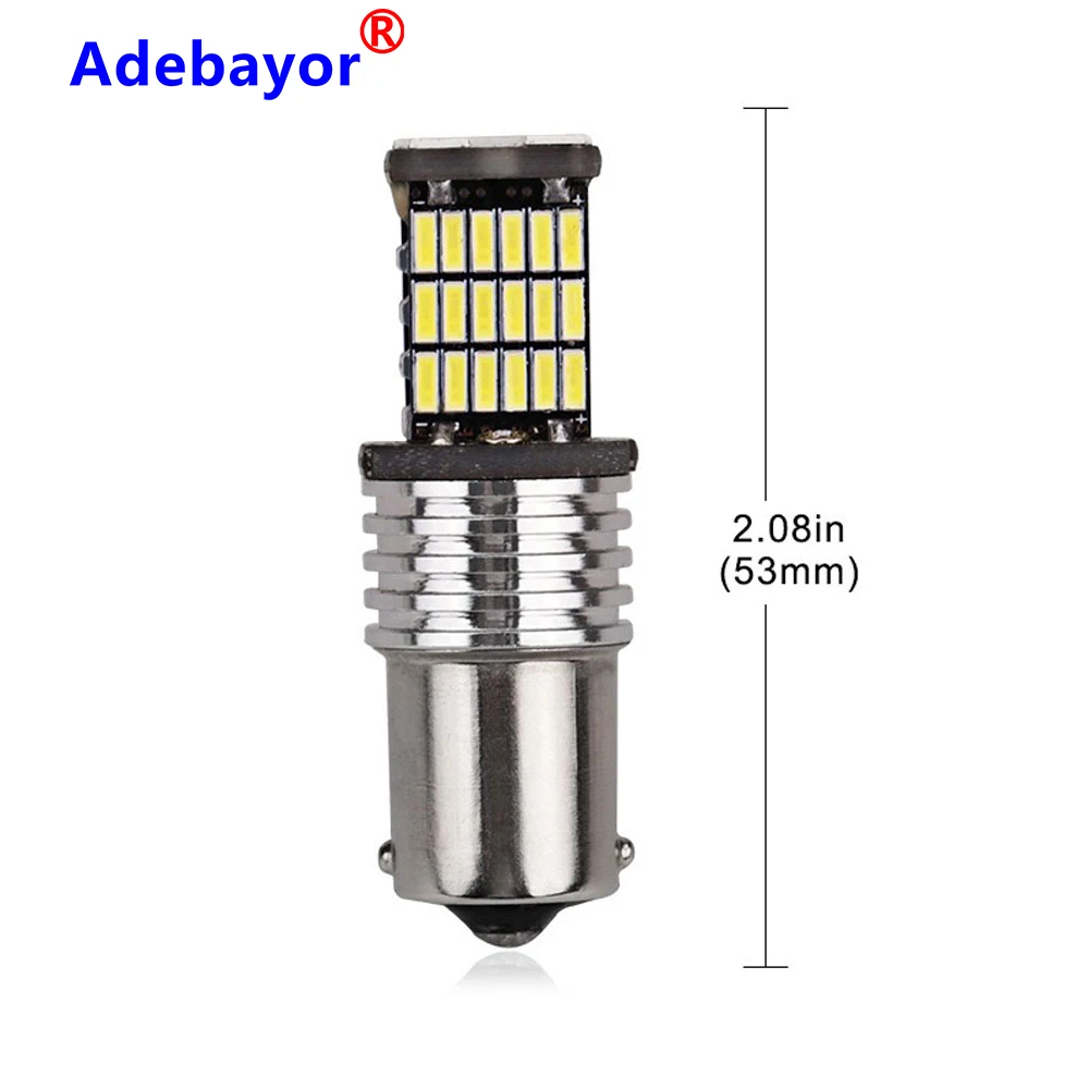 100X45 SMD 4014 LED 1156 BA15S P21W 1157 BAY15D 7443 7440 Canbus uuI? ? ?u ?a ?? ??I? ? ?o Ʃu?ҡ