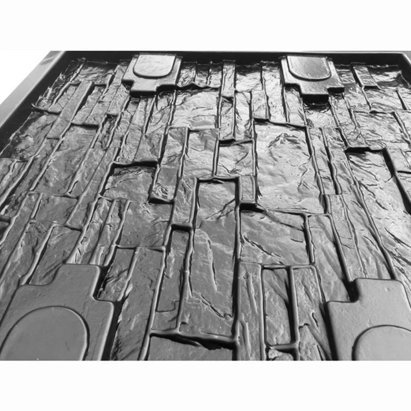 Vertical Concrete Stamps Wall Concrete Plaster Garden House Wall Stone Tiles Stone Cement Bricks Maker Mould Retro Retailsale
