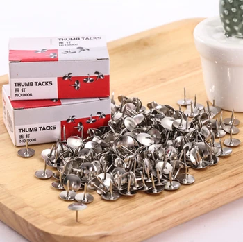 

75 pieces per box Metal Thumbtack Circular Pushpin Creative Index Thumbtack Notice Board Markers