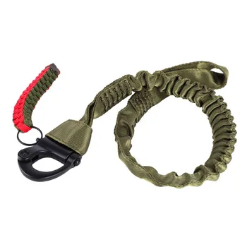 

SL-21 Tactical Rope High Elastic Safety Rope Waist Gun Rope Deluxe Edition Adjustable Rifle Gun Sling/Strap AHPU