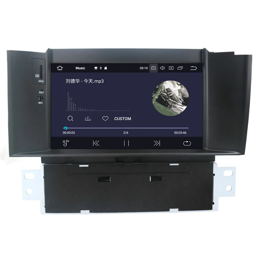 Android 9 с ips экраном для Citroen C4 C4L DS4 2011- автомобильный радиоприемник с навигацией GPS мультимедийный плеер DVD карта и камера