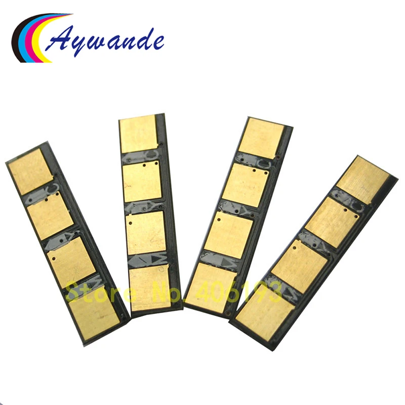 4 х чипа сброса для тонер-картриджа Dell 1230 1235 C1230 C1235 c 1235c 330-3578 330-3581 330-3580 330-3579 |
