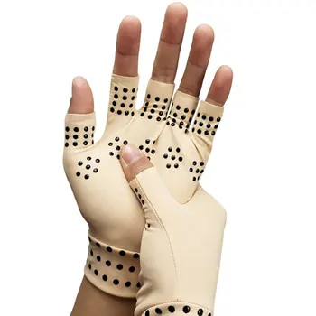 

Non-slip Hands Cotton Gloves Therapeutic Unisex Circulation breathable Gloves Men Woman Circulation Compression Gloves