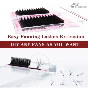 

Easy-fan Bloom Eyelash Automatic-Flowering-Lashes Easy Fan Lash-Extension Self-fast-making Fans all size volume Faux Mink Eyelas