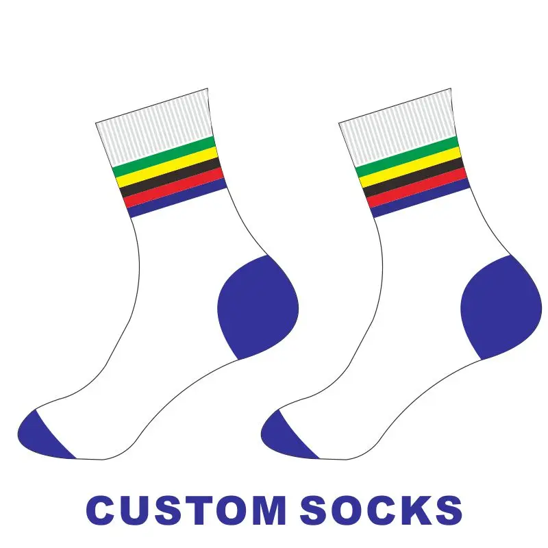 Custom Sports Socks Customized Design Cycling Men/Women Contact Customer Service Before Order | Спорт и развлечения