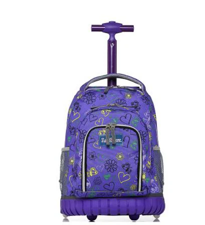 16, 18 дюймов, рюкзак на колесиках, детский школьный рюкзак на колесиках, рюкзаки на колесиках, сумки для подростков, детский школьный рюкзак на колесиках - Цвет: 16 inch1
