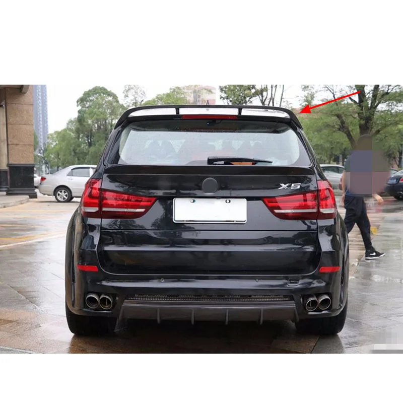 Внешний задний спойлер на крышу для BMW F15 X5 2015 2016 2017 2018 FRP|Спойлеры и крылья| |