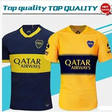 19 20 Boca Juniors Футбольная Футболка GAGO CARLITOS домашняя Футбольная Футболка TEVEZ CARDONA Boca Juniors camisetas de futbol