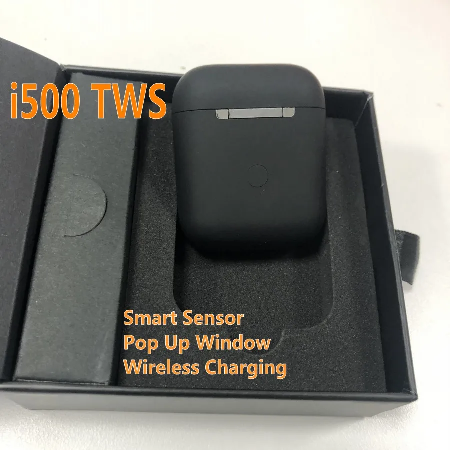 

i500 tws Smart sensor 1:1 Wireless Earphone 5D Super Bass PK i200 tws W1 H1 Chip pk i10 tws i12 i60 i800 i100 i200 i1000 tws