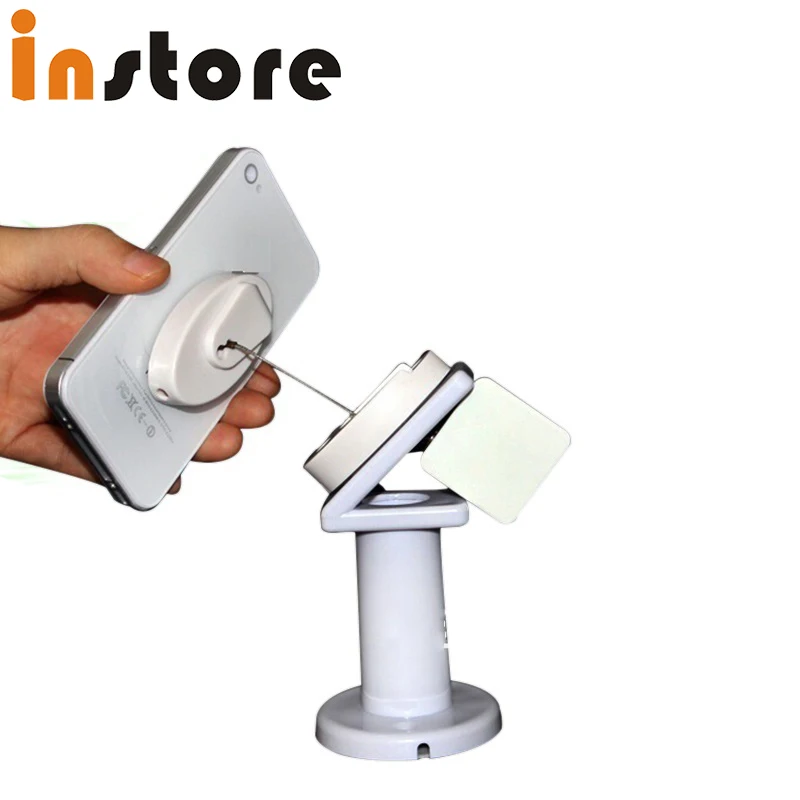 Mobile Phone Secure Display Retractable Display Plastic Stand Exhibition Security Device Pull Box 10 Pcs