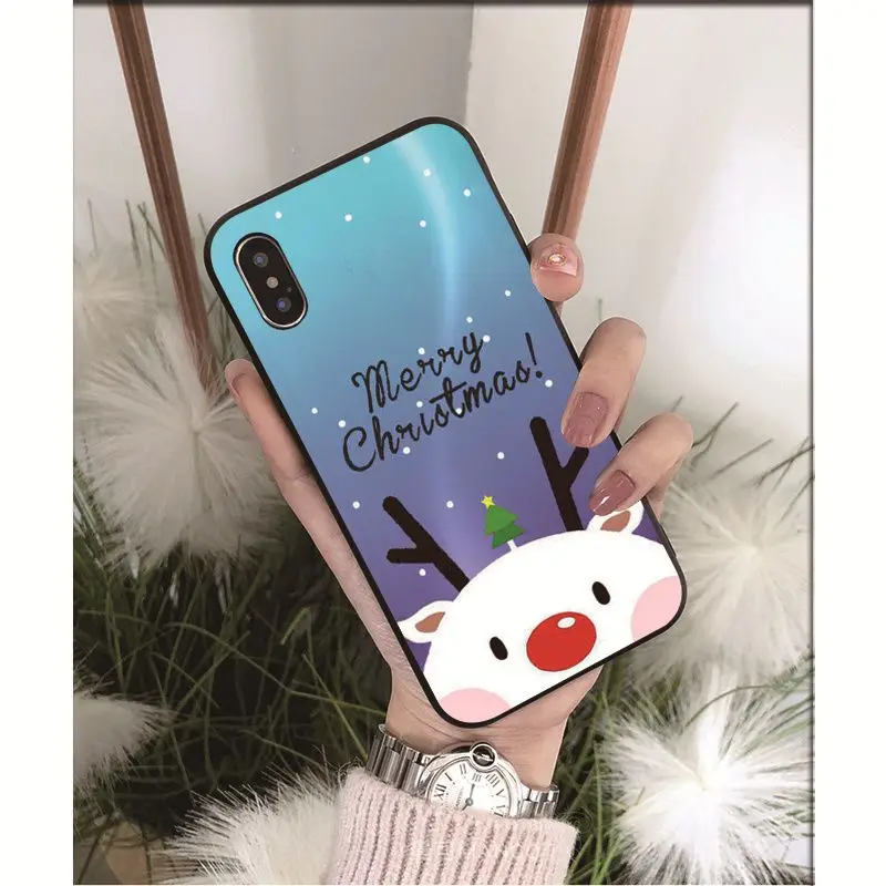 Merry Christmas Deer Print