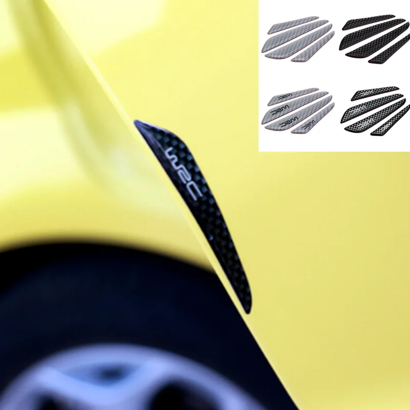 Hot 4Pc Car Door Scuff Sticker Wrc Per Lifan X60 Cebrium Solano New Celliya Smily Geely X7 Ec7