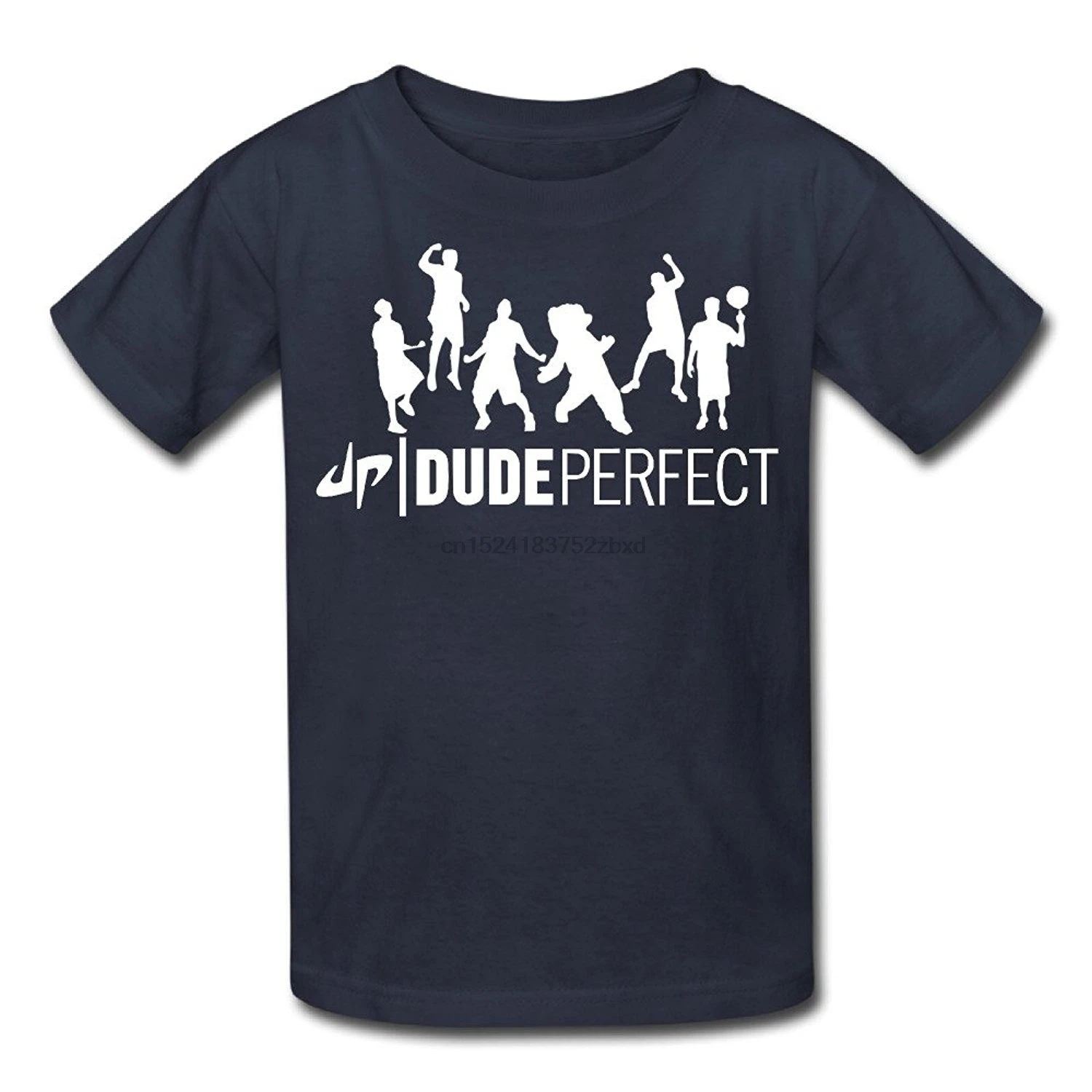 Детская футболка с логотипом YouTube Dude Perfect DP (также для мужских и женских размеров) |
