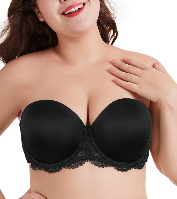 Dotvol Multiway Strapless Bra Push Up Women Plus Size Seamless