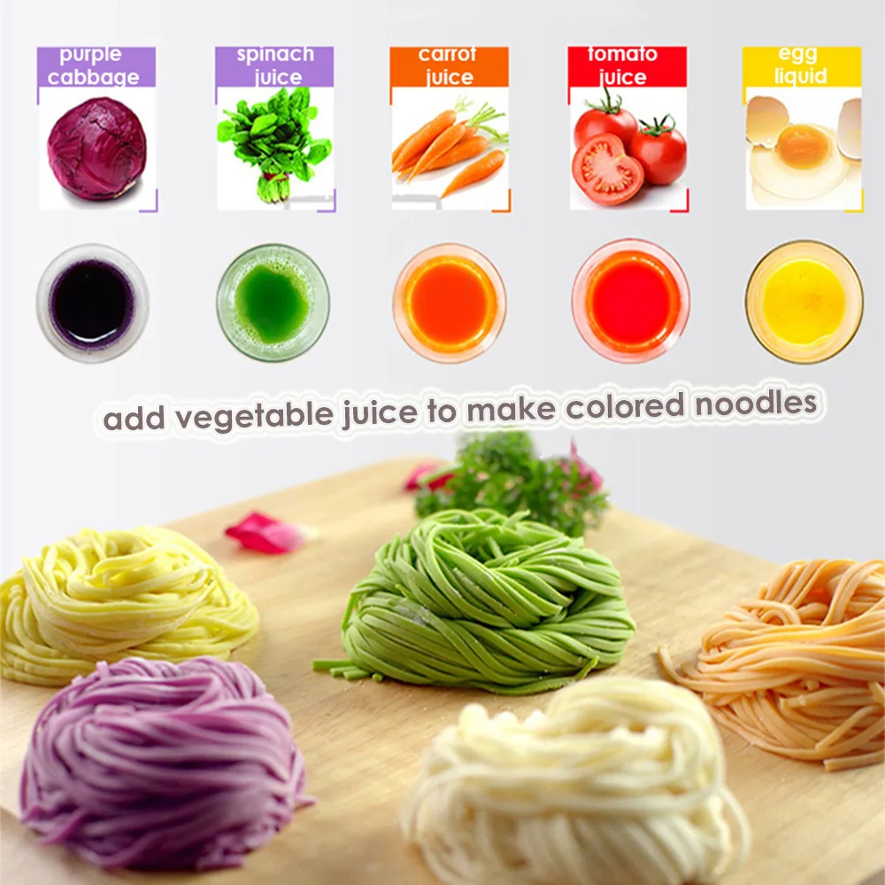 Joyoung Electric Noodles Pasta Maker Automatic Dough Kneading Vegetables Noodles Machine For Home Kitchen 220V